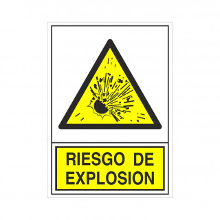 SEÑAL 321 PLAST.490x345RIESG.EXPLOSION"