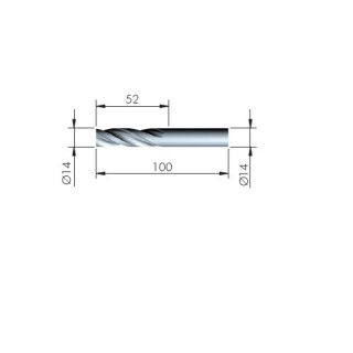 BROCA SOPORTE TRIADE L52-100 d14