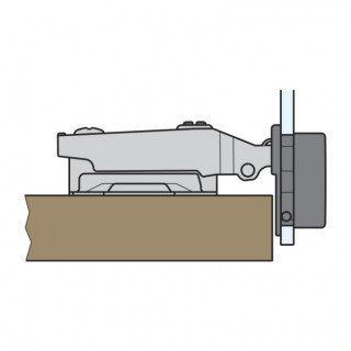 BISAG C95 95º CRISTAL 26 SEA C95315HNFZG MINI 26 NEGRA SEMIACODADA