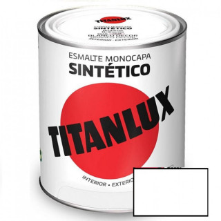 ESMALTE BLANCO MATE TITANLUX 250ml 577