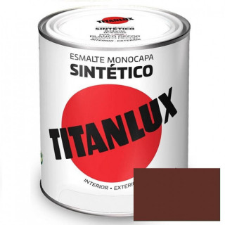 ESMALTE PARDO TITANLUX 750ml. 517