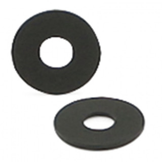 ARANDELA PLASTICO PE NEGRO D8,5X24X2MM