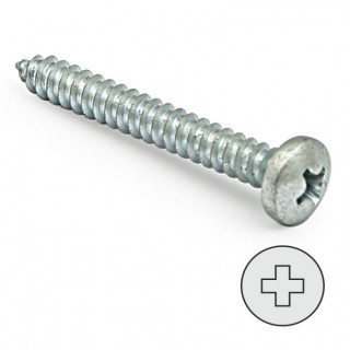 TORNILLO ROSCA METAL DIN 7981 ZINCADO