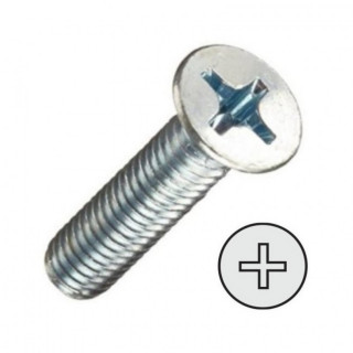 TORNILLO ROSCA METAL DIN 965 CABEZA PLANA 4-8 CAB-6MM